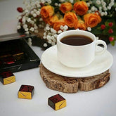 Wilmax Teetasse mit Untertasse, 220 ml, Porzellan, WL-993008/AB